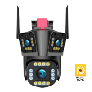 Cámara Exterior LANTUN C2 Triple Lente PRO 3K