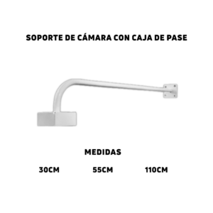 Soporte de Camara con Caja de Pase